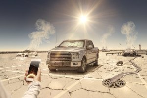 Ford Ranger Window Shades - Husky Liners - Custom Fit Sunshade - Silver - 2024+